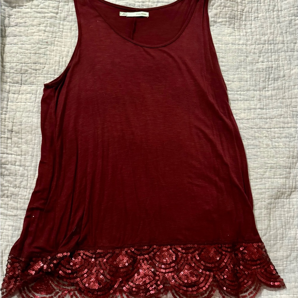 Maurice’s sequined tank